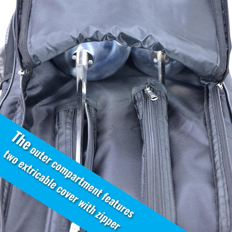 FEFOSAEP Fencing Bag - Junior Fencing Backpack - Extricable Cover with Zipper Fencing Equipment Bag - Image 3